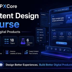 Content Design Course for Digital Products by NLPXCore