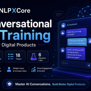 NLPXCore Conversational AI Training for Digital Products course banner